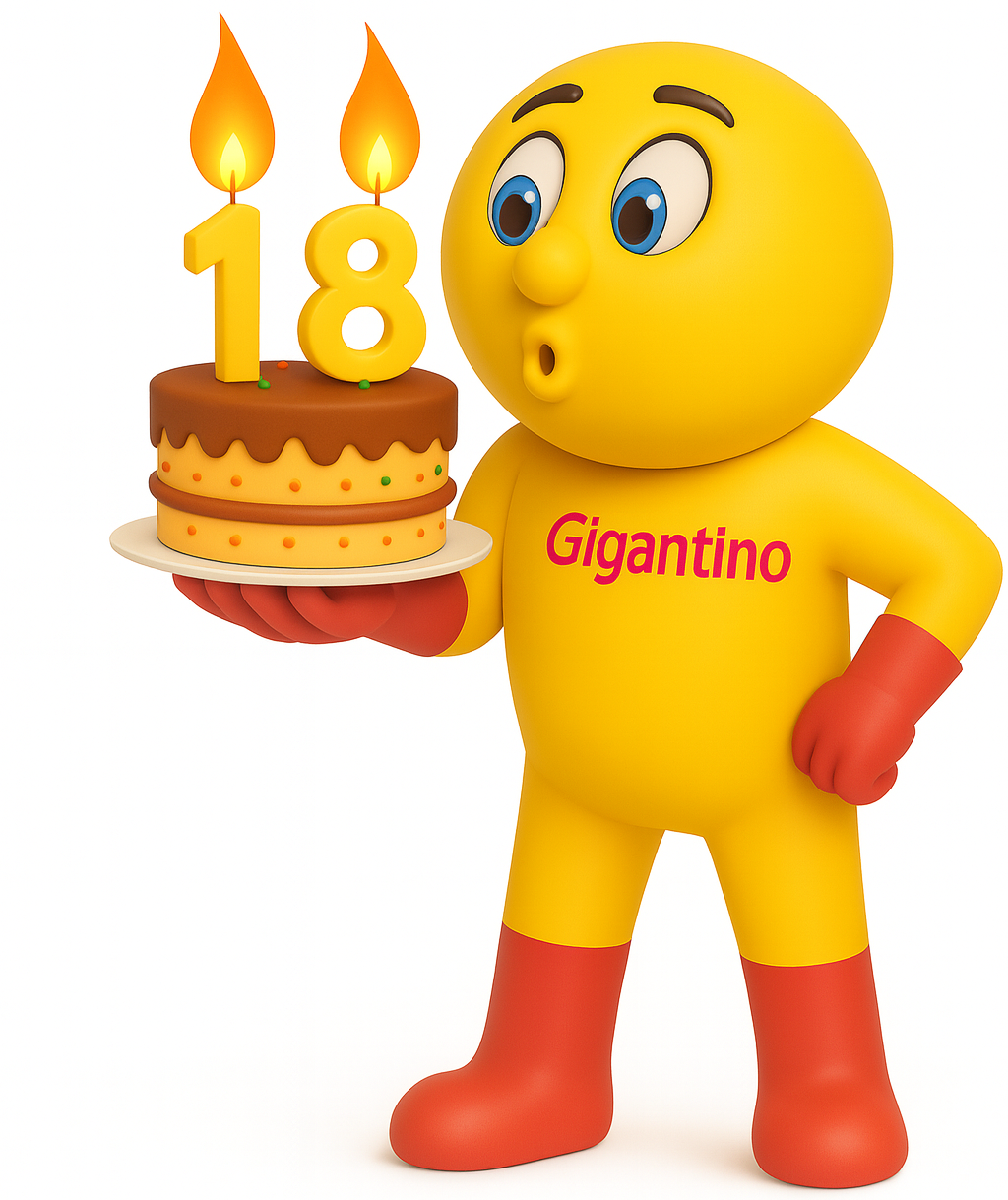 18 anni gigante